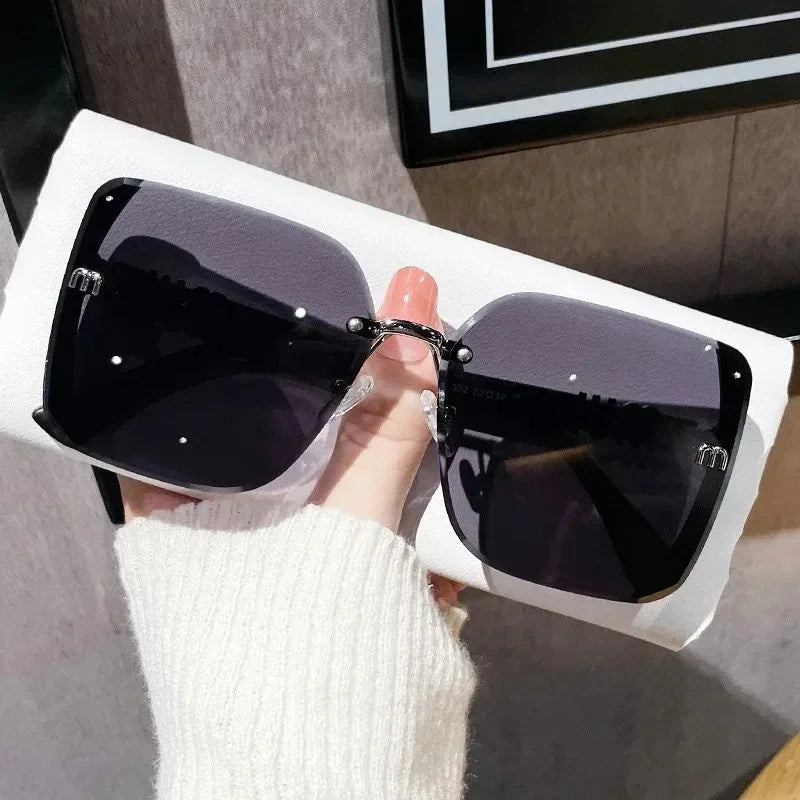 Luxury Square Frame Sunglasses