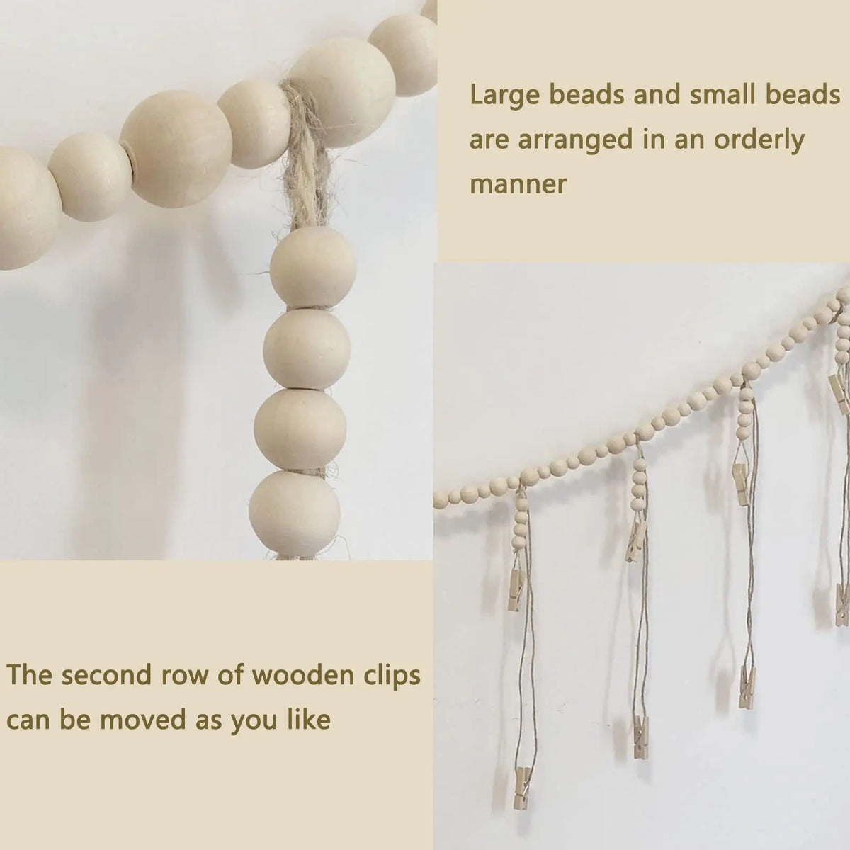 Hanging Boho Photo Display