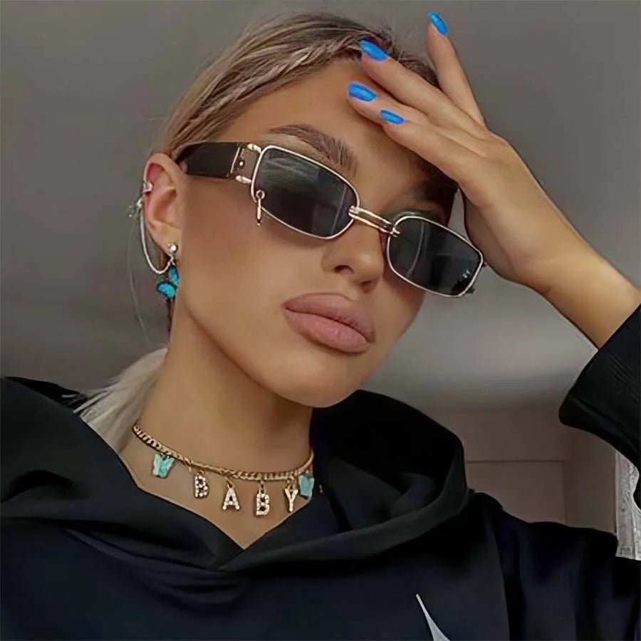 Luxury Small Frame Sunglasses