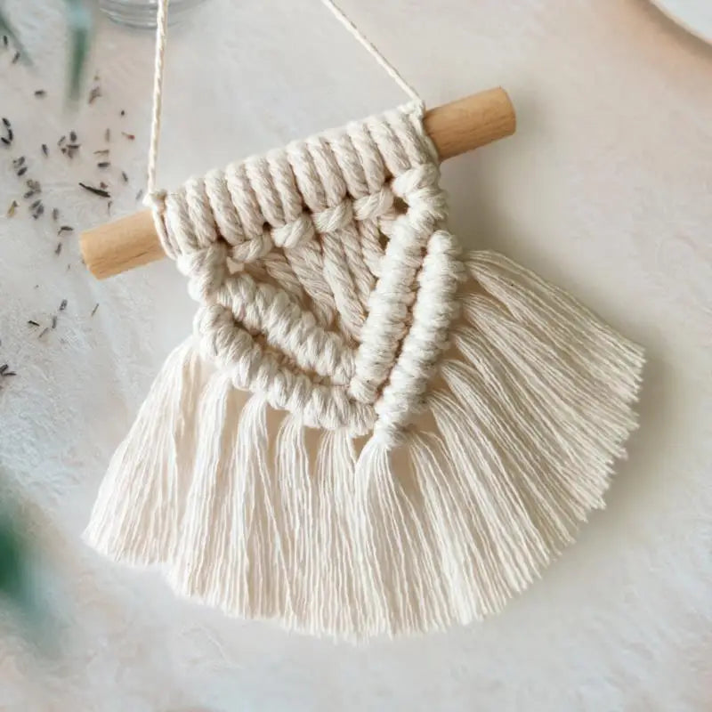Bohemia Handwoven Macrame Tapestry with Tassels