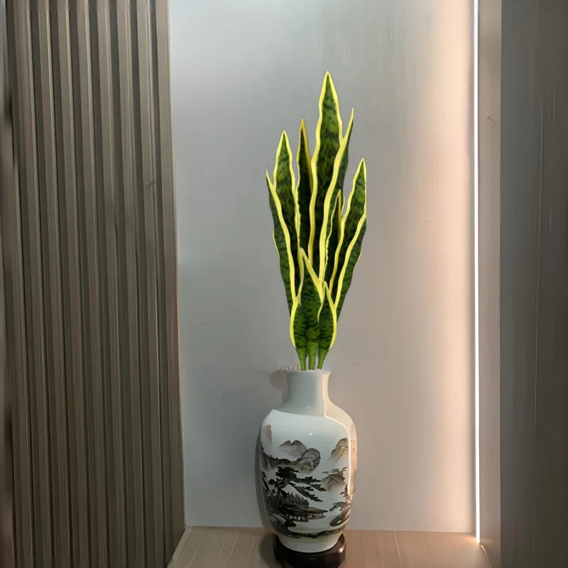 2-Piece Artificial Snake Plant Set