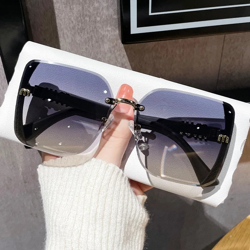 Luxury Square Frame Sunglasses