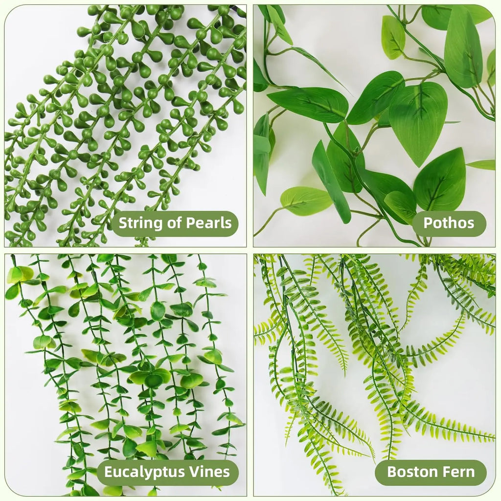 Artificial Hanging Plants & Faux Greenery