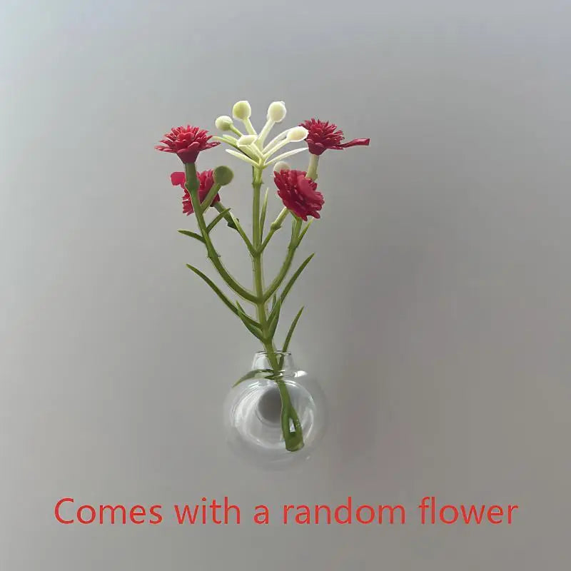 Mini Vase Magnets For Fridge