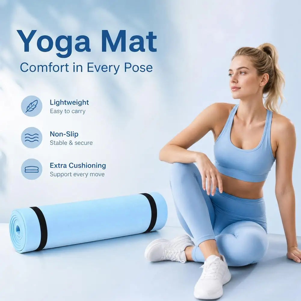 Yoga & Pilates Exercise Mat