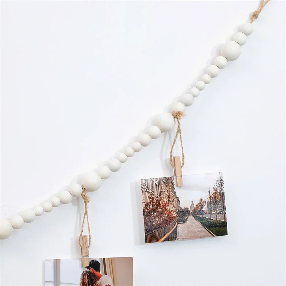 Hanging Boho Photo Display