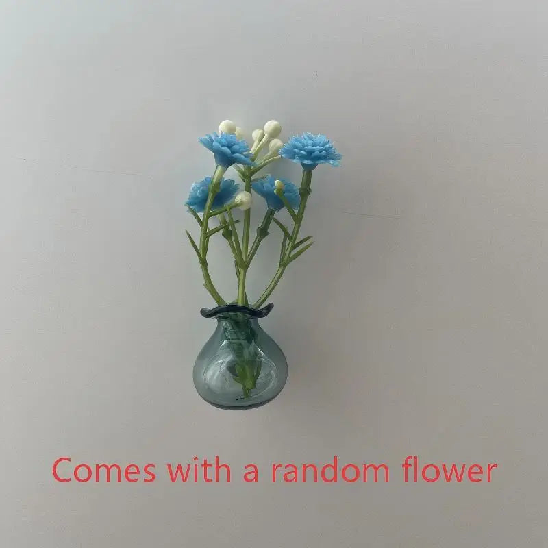 Mini Vase Magnets For Fridge