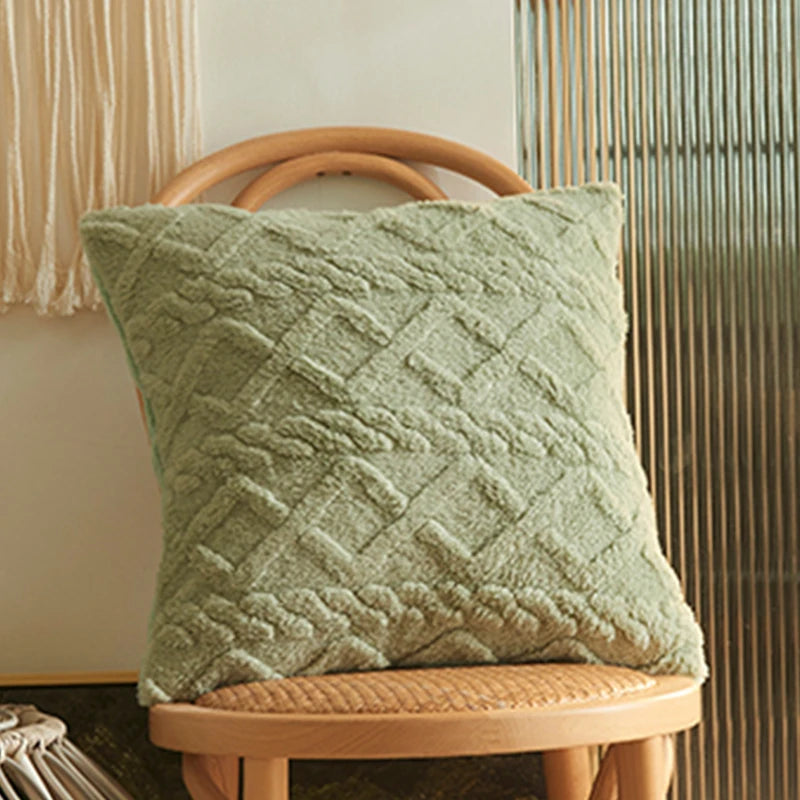 Throw Wool Pillow Covers Home Decorative 1pc