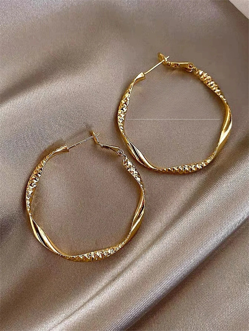 Elegant Gold Hoops