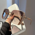 Luxury Square Frame Sunglasses