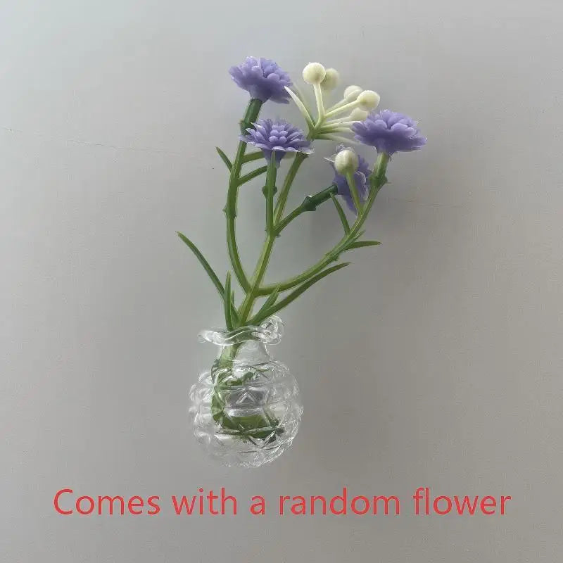 Mini Vase Magnets For Fridge