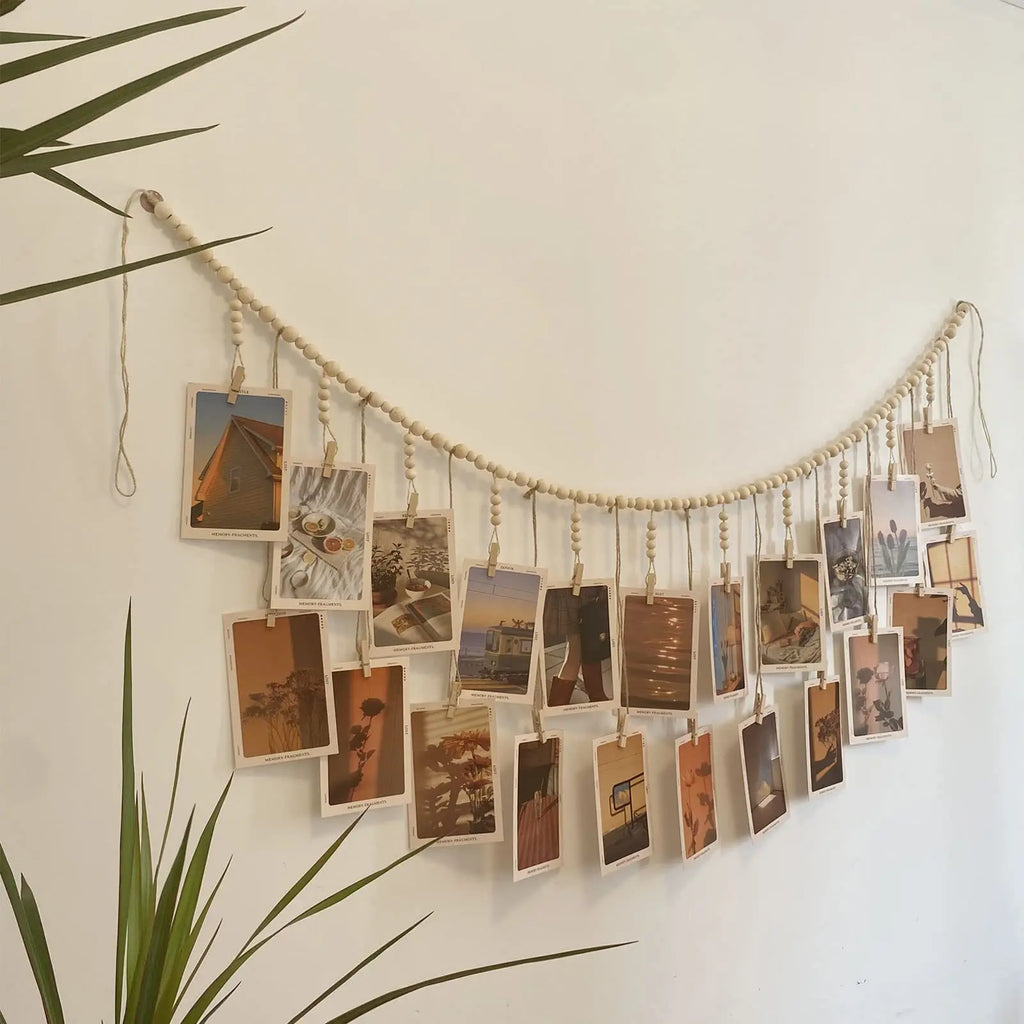 Hanging Boho Photo Display