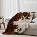 Cow Print Blanket