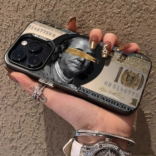 $100 bill iPhone Case for iPhone 15 16 14 Plus 16E 13 12 Pro Max
