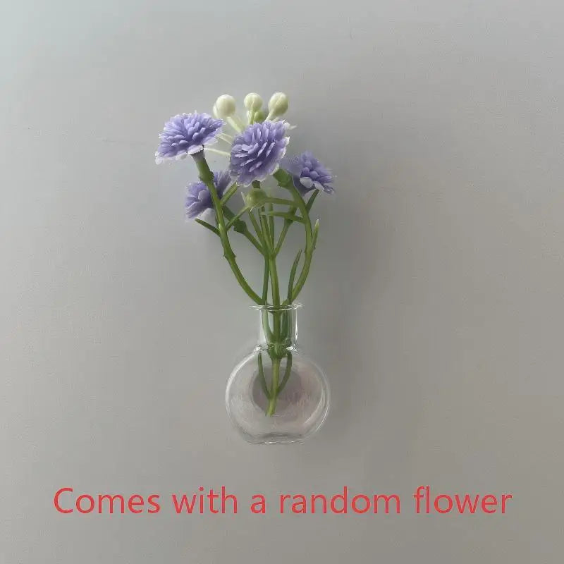 Mini Vase Magnets For Fridge