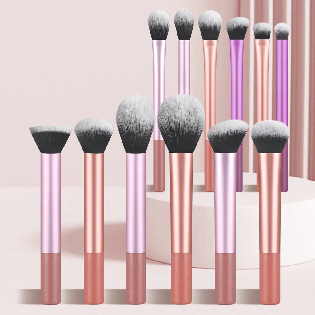 12-Piece Professional Makeup Brush Set