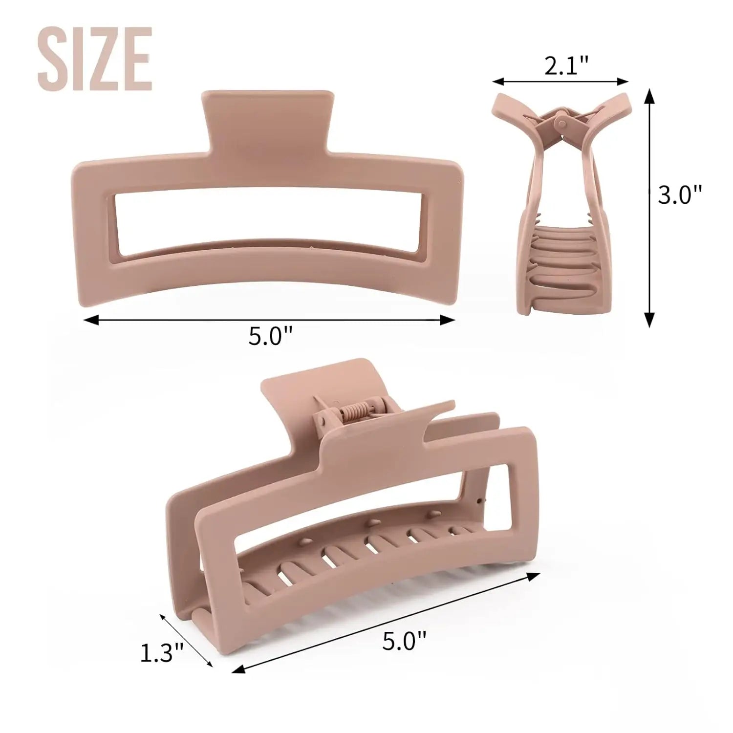 Extra Large Claw Clips 4 Pack