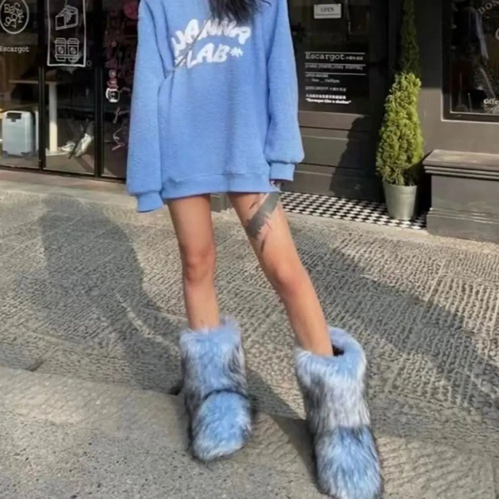 Faux Fur Boots