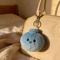 Squishy dumpling plush keychain