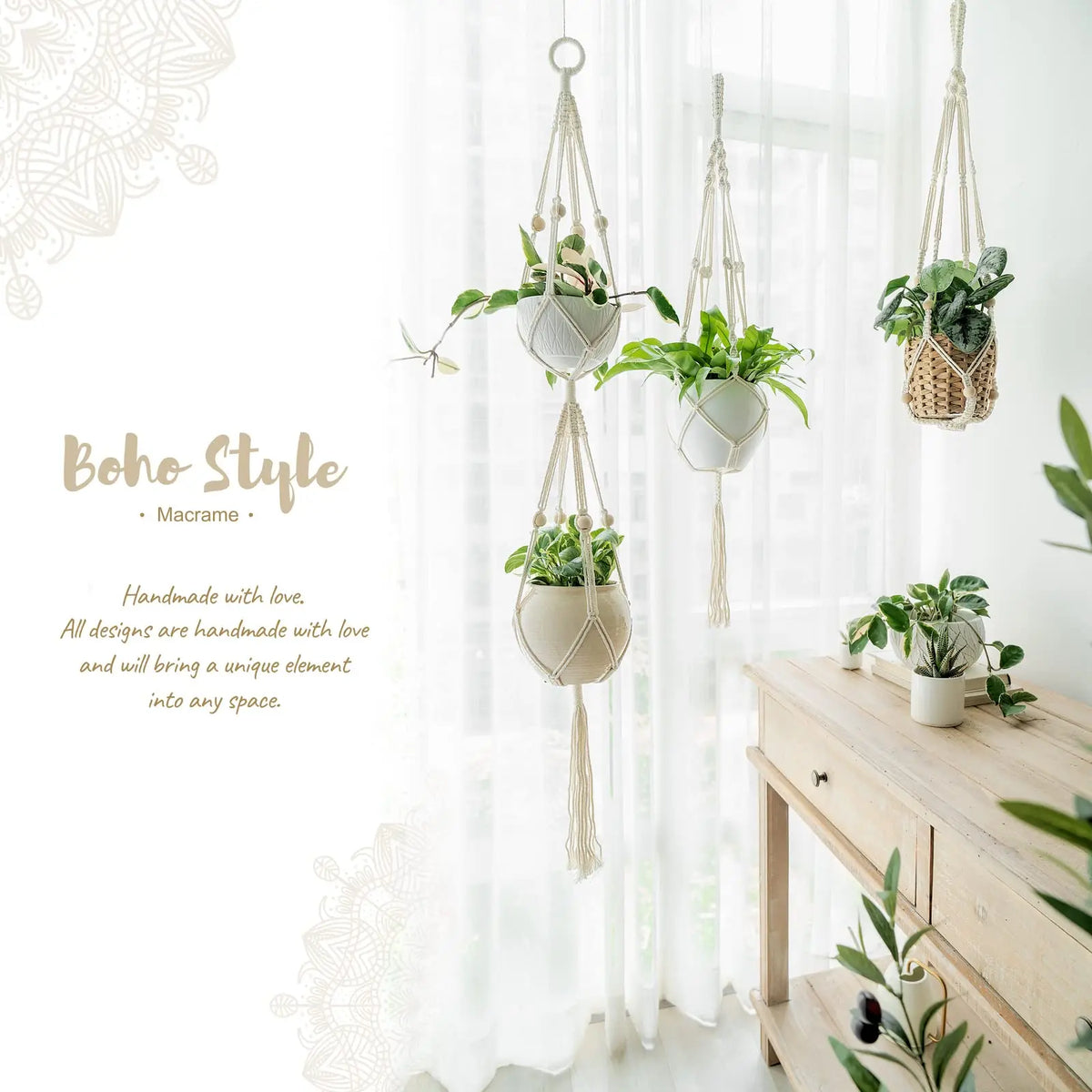 Handmade Macrame Plant Hanger