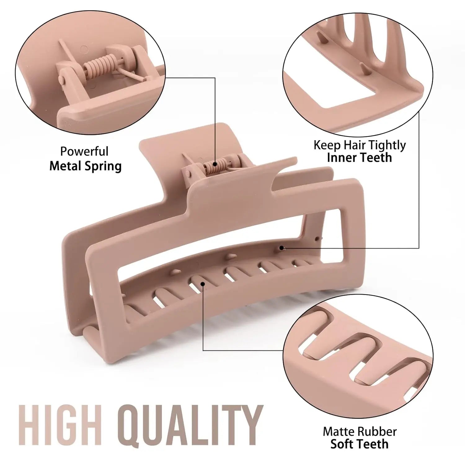 Extra Large Claw Clips 4 Pack