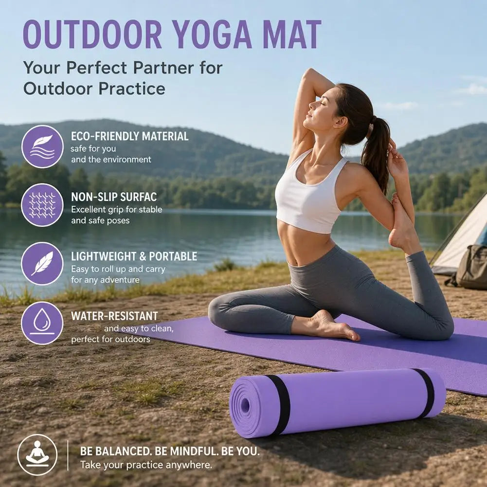 Yoga & Pilates Exercise Mat