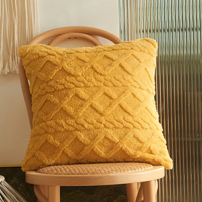 Throw Wool Pillow Covers Home Decorative 1pc