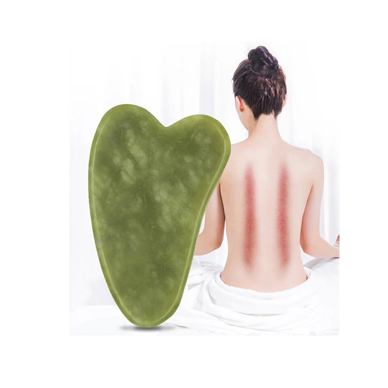 Natural Jade Gua Sha Massage Tool Set