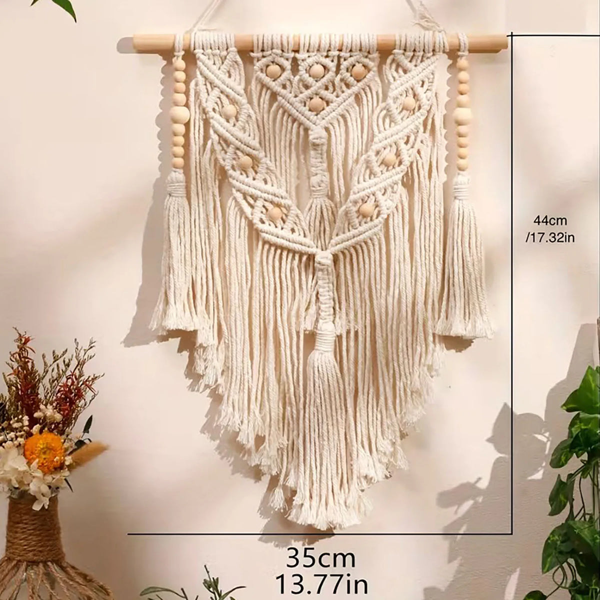 1pc Bohemian Style Handwoven Tapestry