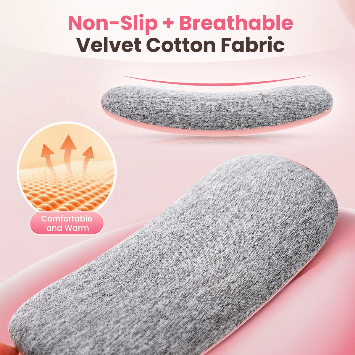 Portable Cordless Heating Pad & Massage Belt